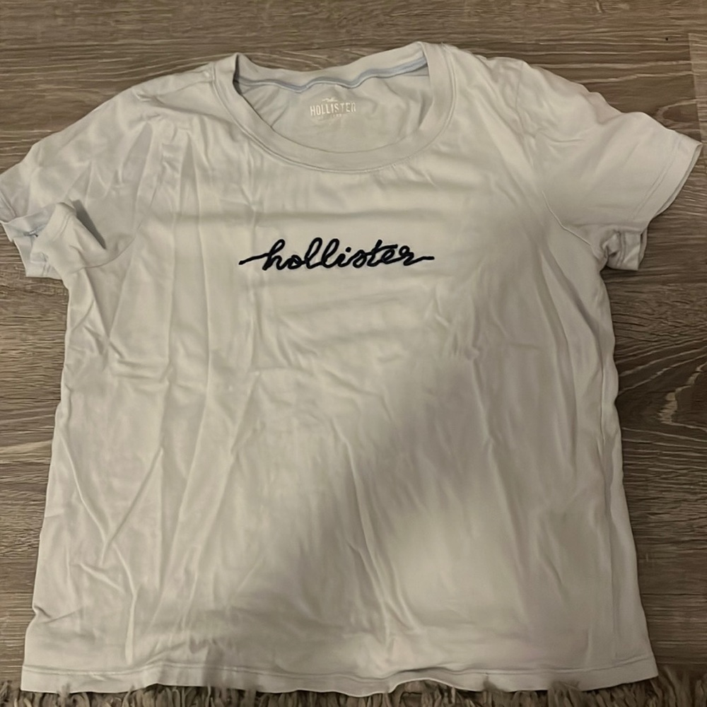 Baby blue holister tshirt